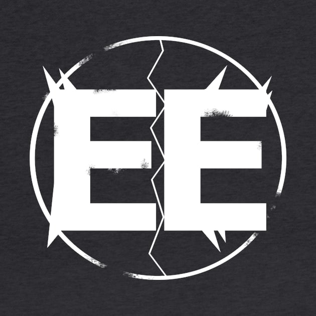 EXPLODING EARTHS E/E HERO LOGO - WHITE by Explodingearths